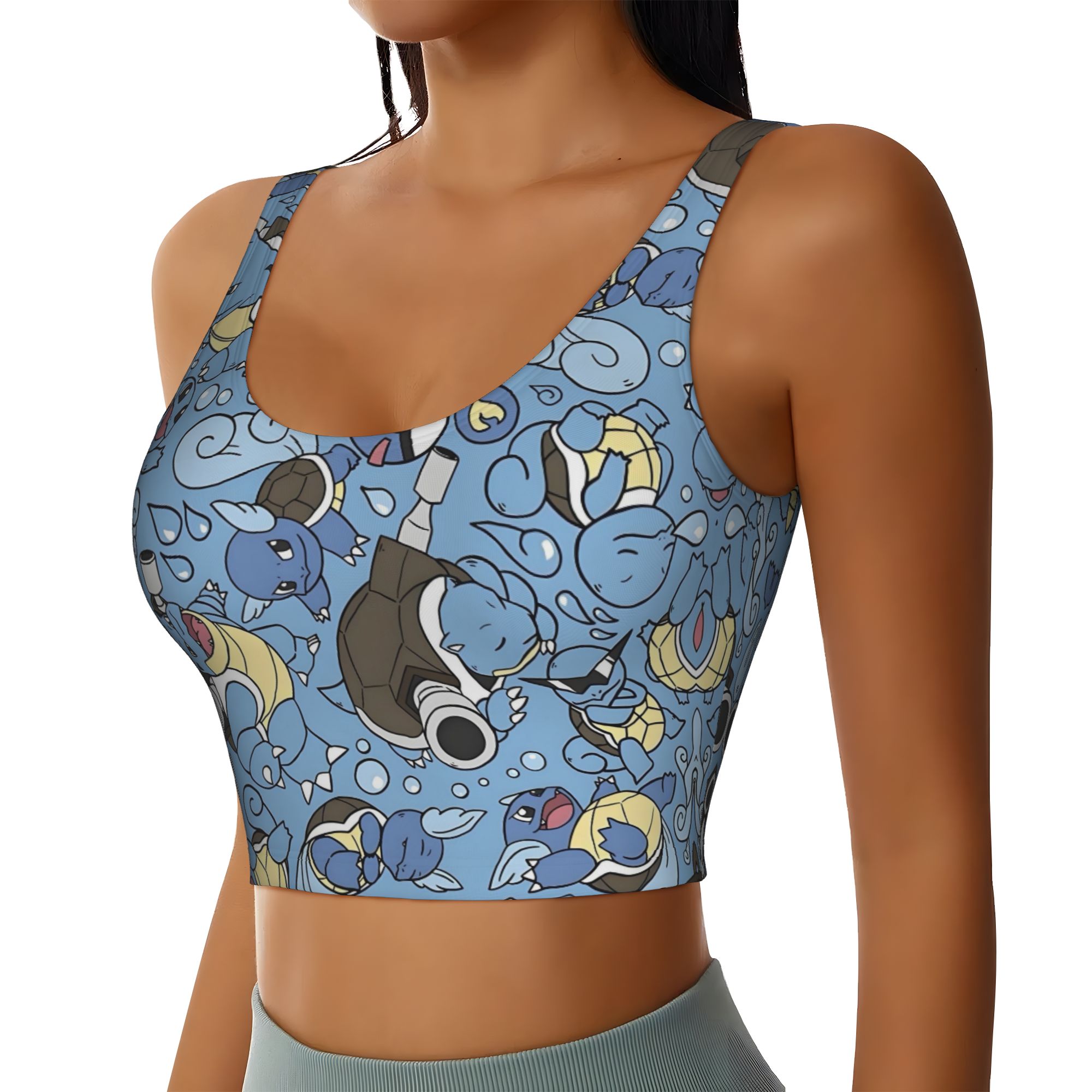 Maßgefertigter Squirtle-Sport- – Sports Bra High Impact Bewertung und Preis