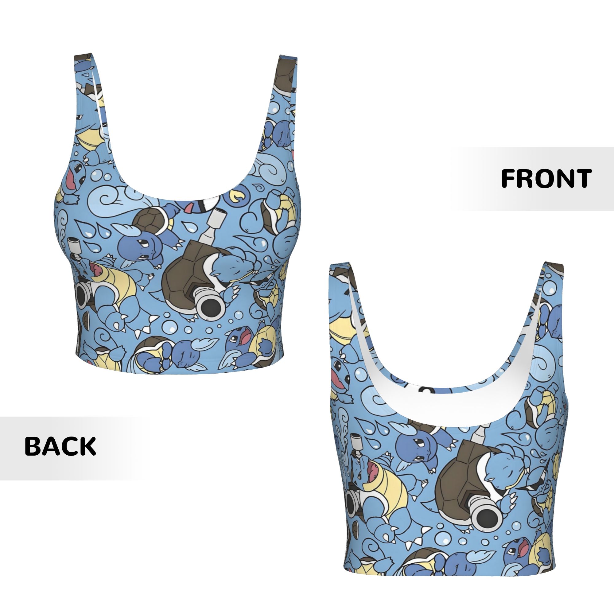 Maßgefertigter Squirtle-Sport- – Sports Bra High Impact Bewertung und Preis