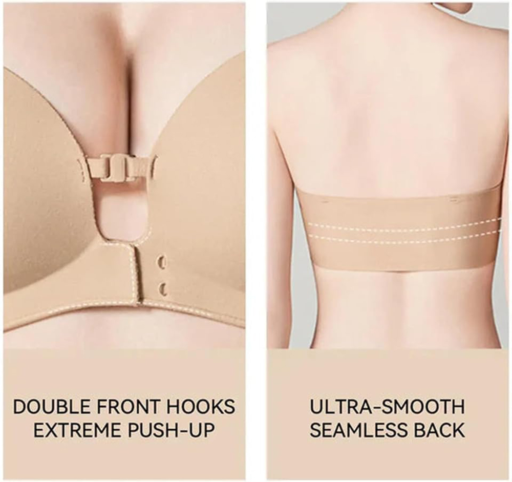 Trägerloser BH mit Frontversch – Strapless Bra Backless Bewertung und Preis