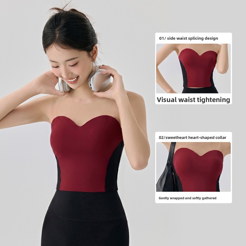 Trägerloses Yoga-Top für Damen – Strapless Bra Backless Bewertung und Preis